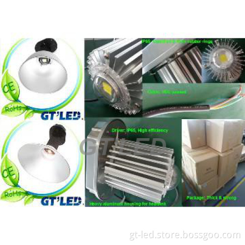100w led high bays with ce, rohs, saa certificate